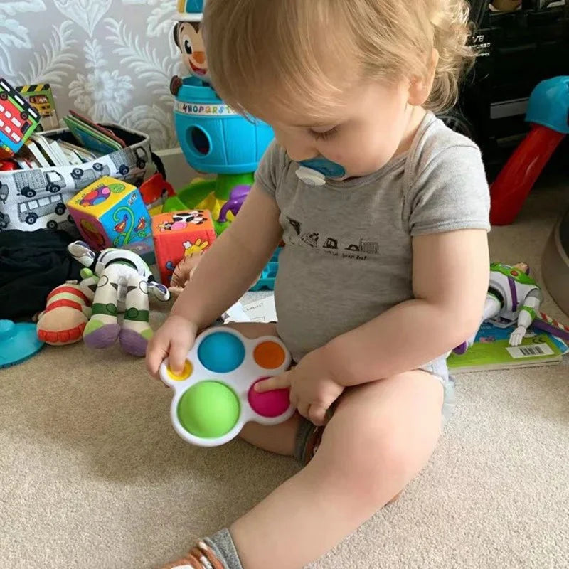 Brinquedo sensorial para bebês