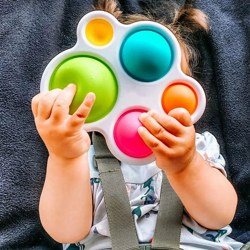 Brinquedo sensorial para bebês