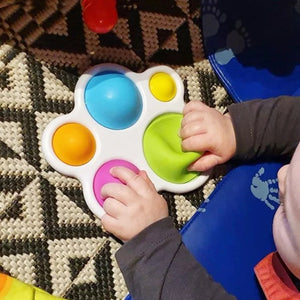 Brinquedo sensorial para bebês