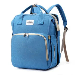 Mochila multi funções dobrável, com berço de bebê portátil