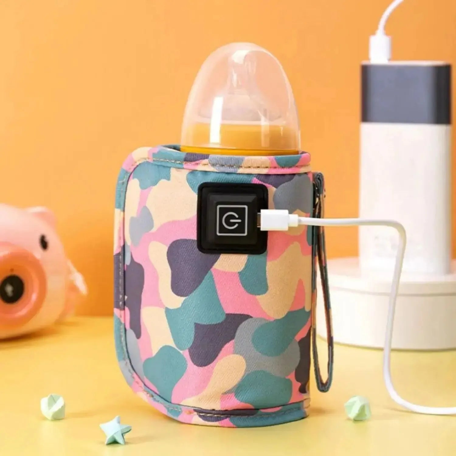 Aquecedor de mamadeira com entrada USB
