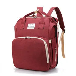 Mochila multi funções dobrável, com berço de bebê portátil