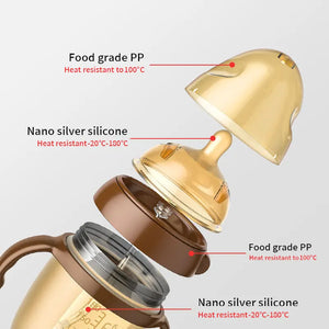 Mamadeira de nano silicone  anti cólica